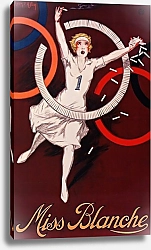 Постер Д'Илен Жан Miss Blanche