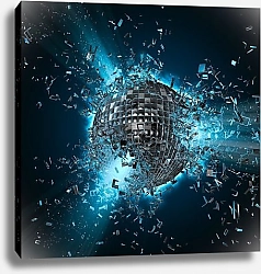 Постер Взрывающийся диско-шар