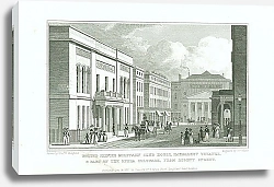 Постер United Service Military Club House, Haymarket Theatre, & Part of the Opera Colonade, from Regent Str 1