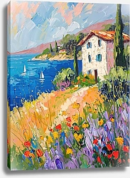 Постер Melody of flowers on the eve of twilight