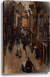 Постер Брейтнер Джордж Насыщенный день на Калверстраат, Амстердам