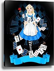 Постер Алиса в Зазеркалье