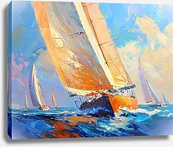 Постер Regatta reflections