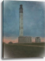 Постер Спиллиарт Леон Маяк Остенде на рассвете