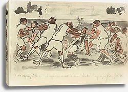 Постер Гут Пол Jeux olympiques, l’équipe américaine ‘bat’ l’équipe française