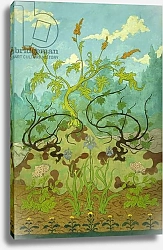 Постер Рэнсон Поль Goldenrod and Mauve Irises; Jaunes et Iris Mauves, 1899