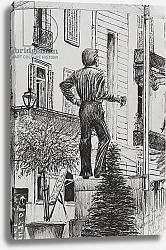 Постер Бут Александр Винсент (совр) Statue at Cannet, 2014,