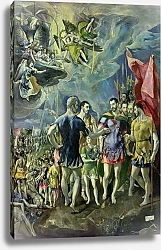 Постер Эль Греко The Martyrdom of St. Maurice, 1580-83 2