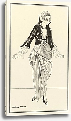 Постер Неизвестен Journal des Dames et des Modes, Costumes Parisiens, 1914, No. 169