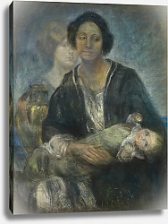 Постер Барни Элис Итальянка с ребенком