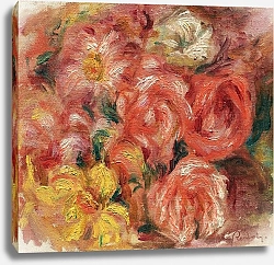 Постер Ренуар Пьер (Pierre-Auguste Renoir) Fleurs