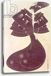 Постер Бердсли Аубри The Black Cape, illustration for the English edition of Oscar Wilde's play 'Salome', 1894
