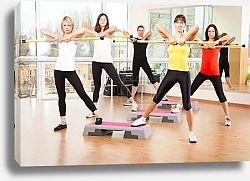 Постер Групповая тренировка