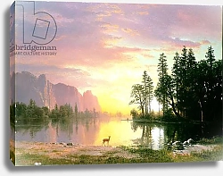 Постер Бирштад Альберт Yosemite Valley