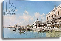 Постер Кампо Федерико The Doge's Palace and Santa Maria della Salute, 1896