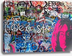 Постер Граффити: Джон Ленон 2