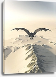 Постер Дракон над снежным хребтом