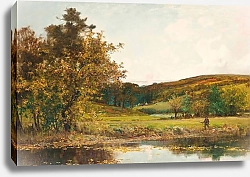 Постер Ист Альфред Сэр The Fly-Fisherman