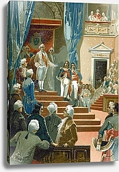 Постер Школа: Испанская 19в. Unidentified scene during French Revolution
