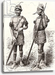 Постер Школа: Испанская 19в. South American Carijona Indians