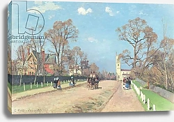 Постер Писсарро Камиль (Camille Pissarro) The Road to Sydenham, 1871