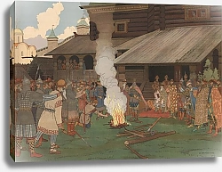 Постер Билибин Иван Administering Justice in Kievan Rus’