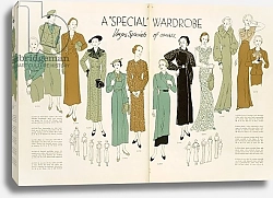 Постер Школа: Английская 20в. A Special Wardrobe, from a 'Vogue Pattern Book' c.1930