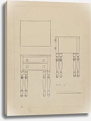 Постер Магнетт Эдит Подставка с двумя выдвижными ящиками