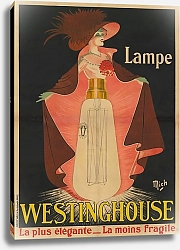 Постер Либо Мишель Lampe Westinghouse, la plus élégante, la moins fragile