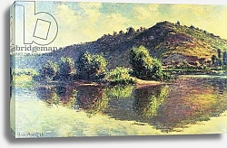 Постер Моне Клод (Claude Monet) The Seine at Port-Villez, 1883