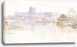 Постер Викерс альфред (грав, москва) View of Windsor from the River