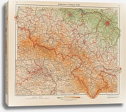 Постер Фридрих Эрнст Schlesiens wichtigste Teile