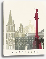 Постер Барселона: Величие Готики и Монумент Колумба