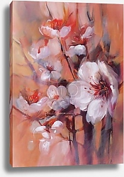 Постер Цветущий миндаль #1