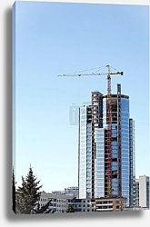 Постер Строительство многоэтажного здания