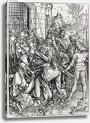 Постер Дюрер Альбрехт The Bearing of the Cross from the 'Great Passion' series, pub. 1511