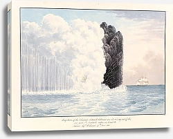 Постер Смит Чарльз Гамильтон Eruption of the Volcanic Island Sabrina