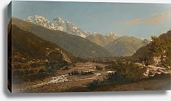 Постер Верещагин Петр Вид На Гору Караугом, Кавказ