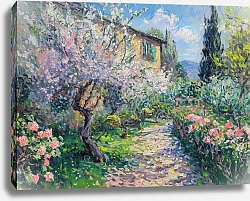 Постер Mediterranean almonds