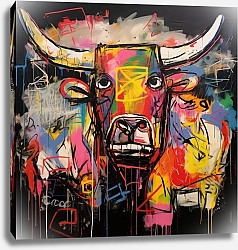 Постер Bizarre animals. Bull