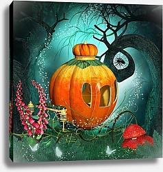Постер Карета из тыквы