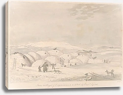 Постер Смит Чарльз Гамильтон Snow Village of Inuit visited by Captain Lyons