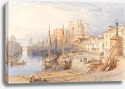 Постер Каслтаунская гавань, остров Мэн