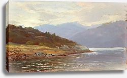 Постер Ричардс Уильям Смотрю на Запад, на Норвегию.