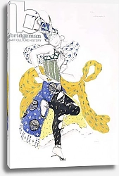 Постер Бакст Леон Costume design for Madame Trouchanova in 'La Peri', 1911