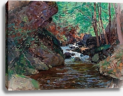 Постер Зофф Альфред The Course of a Stream