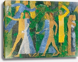 Постер Баббергер Август Пары в лесу II