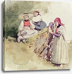 Постер Бонингтон Ричард Three Females