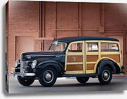 Постер Ford Deluxe Station Wagon '1940