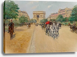 Постер Штейн Джордж Along The Champs-Élysées